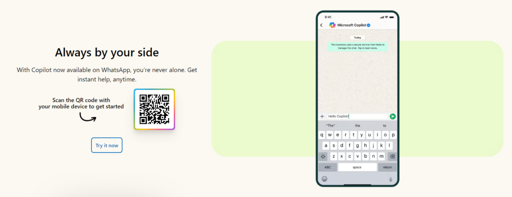 Copilot, de Microsoft, llega a WhatsApp. Descubra cómo utilizar Paso a paso para acceder a Microsoft Copilot en WhatsApp en tu PC. Imagen: lucas gomes, smt